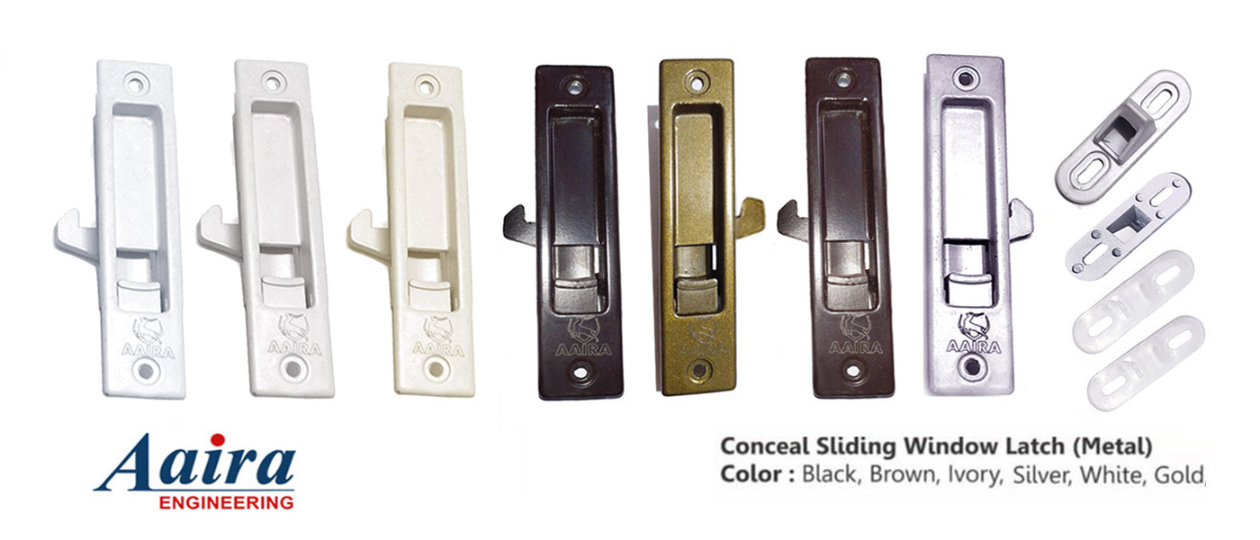 Sliding Door Wndow Lock Manufacturers Rajkot - Metal - Aluminium